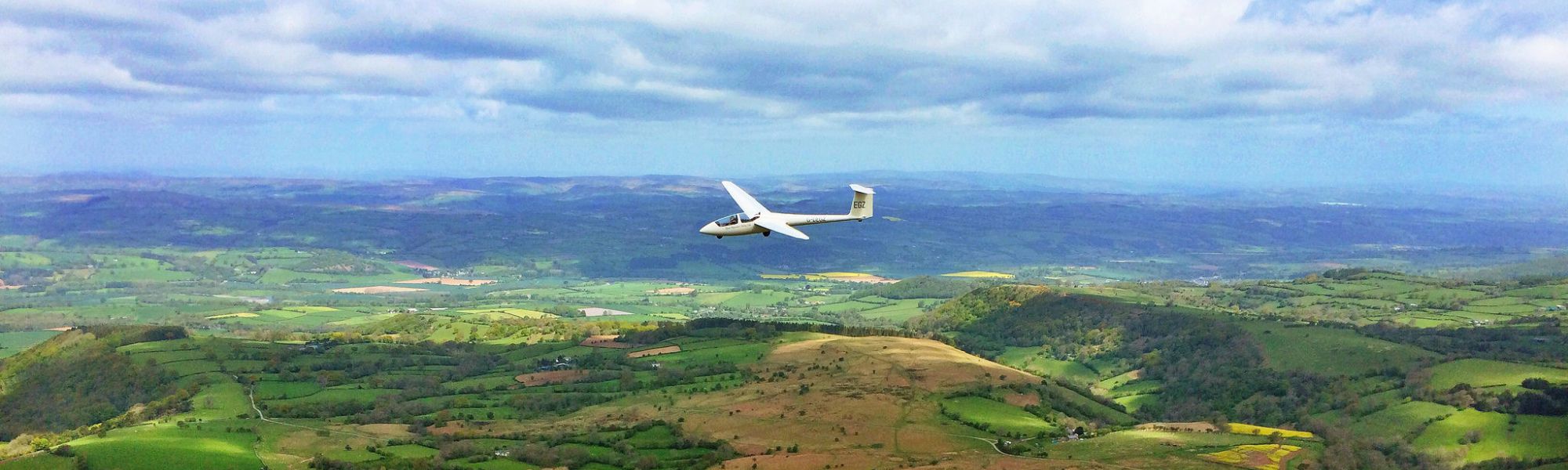 Hay-on-Wye view from the air
